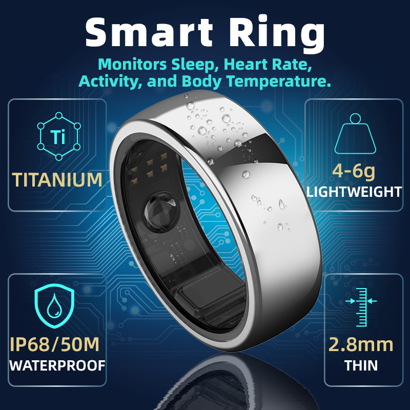 Wellness Health. Ring - Anel inteligente com sensor de temperatura