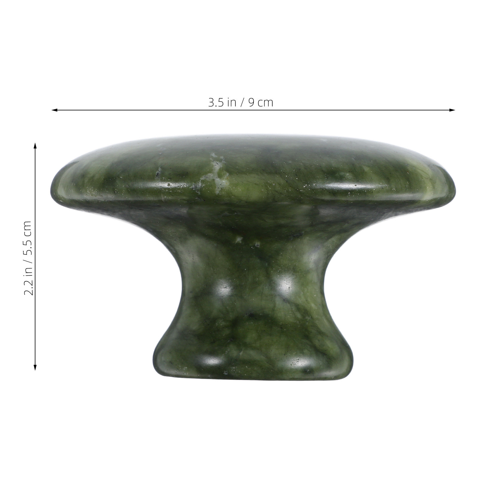 Pedra de Massagem de Jade em F - Jade Gua Sha Tool avaliação e preço