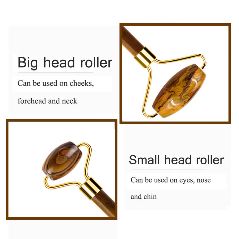 Rolo de jade olho de tigre nat - Jade Gua Sha Tool avaliação e preço