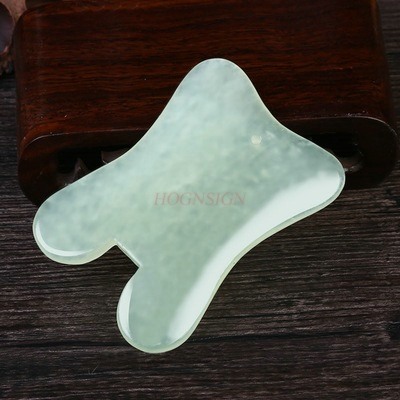 Placa de areia quadrado ombro  - Jade Gua Sha Tool avaliação e preço