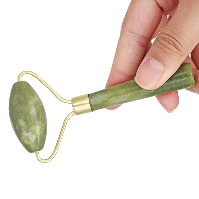 Rolo de jade natural rosto gua - Jade Gua Sha Tool avaliação e preço